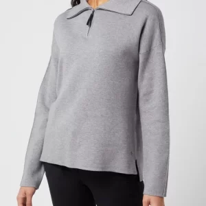 BETTY & CO GREY Troyer Mit Viskose-Anteil – Mittelgrau 13