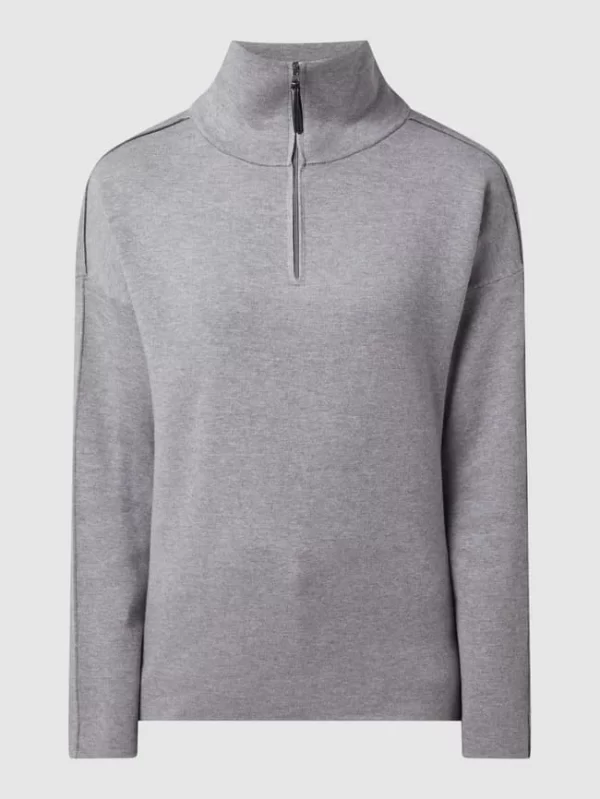 BETTY & CO GREY Troyer Mit Viskose-Anteil – Mittelgrau 3
