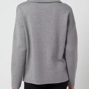 BETTY & CO GREY Troyer Mit Viskose-Anteil – Mittelgrau 15