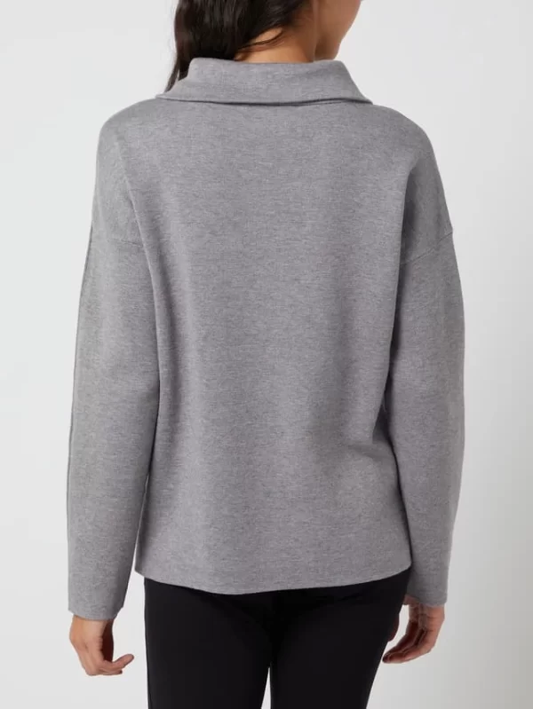 BETTY & CO GREY Troyer Mit Viskose-Anteil – Mittelgrau 6