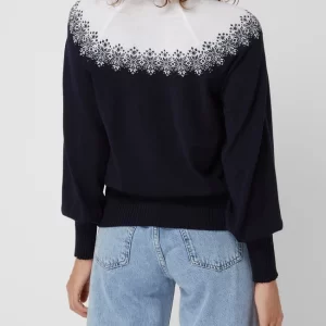 Dale Of Norway Rollkragenpullover Aus Merinowolle – Marineblau 15
