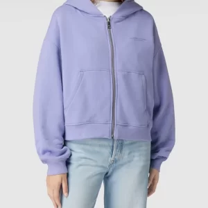 Marc O’Polo Denim Sweatjacke Mit Label-Print – Flieder 13