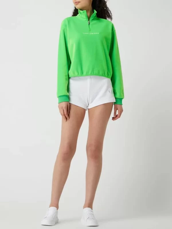 Calvin Klein Jeans Troyer Aus Fleece – Grün 1