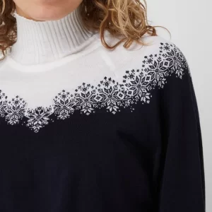 Dale Of Norway Rollkragenpullover Aus Merinowolle – Marineblau 11
