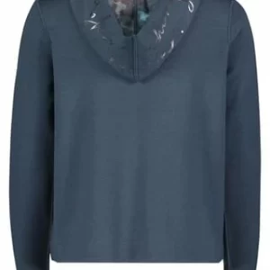 BETTY BARCLAY Strickjacke, Mit Kapuze Und Knopfleiste, Aufgenähte Taschen, Für Damen 9236 DARK SLATE 15