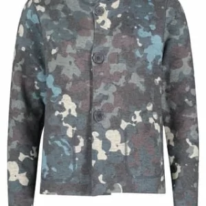 BETTY BARCLAY Strickjacke, Mit Kapuze Und Knopfleiste, Aufgenähte Taschen, Für Damen 9236 DARK SLATE 23