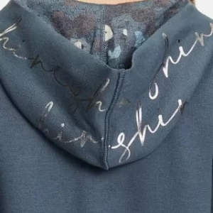 BETTY BARCLAY Strickjacke, Mit Kapuze Und Knopfleiste, Aufgenähte Taschen, Für Damen 9236 DARK SLATE 31