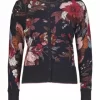 BETTY BARCLAY Strickjacke, Druckknopfleiste, Langarm, Rundhals-Ausschnitt, Für Damen 8876 DARK BLUE/ BR 26