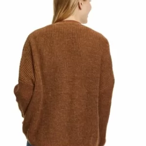 Vera Mont Strick-Cardigan Ohne Verschluss Tabacco 16