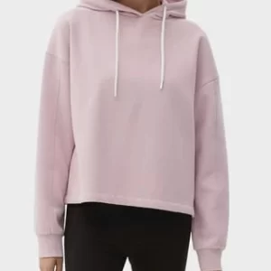 Qs Hoodie, Tunnelzug, Für Damen 4311 LILAC/ PINK 8