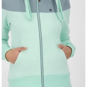 ALIFE AND KICKIN® PalinaAK A Sweatjacket Mint Melange 16