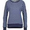 ALIFE AND KICKIN® DarlaAK B Crewneck Marine Melange 22