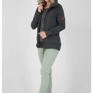 ALIFE AND KICKIN® VianaAK A Sweatjacket Moonless 18