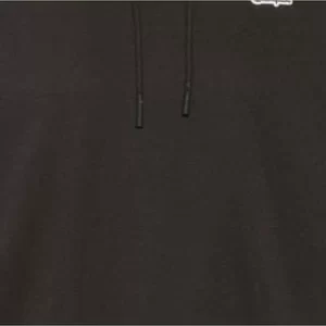 Champion® Damen Hooded Sweatshirt – Kapuze, Hoodie, Logo-Stick, Langarm, Uni Schwarz 9